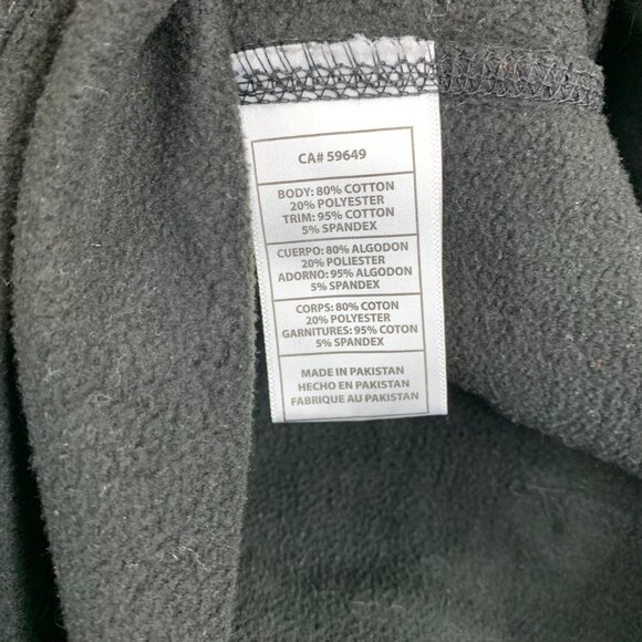 Mitchell & Ness Toronto Raptors Mens Sweater XL Black Hoodie Basketball Japanese - Picture 7 of 8